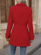 Women's Single Breasted Tailored Coat | Greer_18