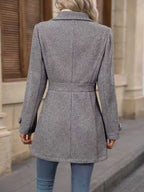Women's Single Breasted Tailored Coat | Greer_22