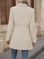 Women's Single Breasted Tailored Coat | Greer_5