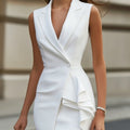 Women's Sleeveless Blazer Mini Dress | Quilla_1