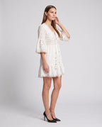 Women's Boho Lace Mini Dress | Zipporah_5