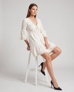 Women's Boho Lace Mini Dress | Zipporah_6