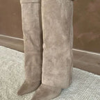 Women's Pointed Toe Knee High Boots | Everild_1