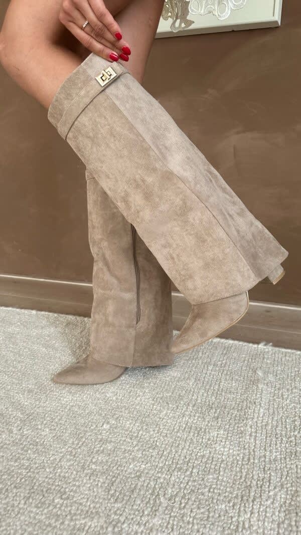 Women's Pointed Toe Knee High Boots | Everild_3