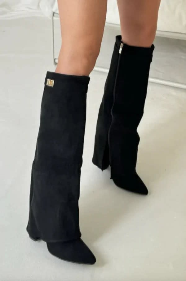 Women's Pointed Toe Knee High Boots | Everild_5