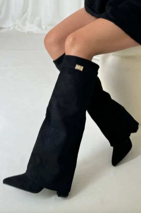 Women's Pointed Toe Knee High Boots | Everild_7