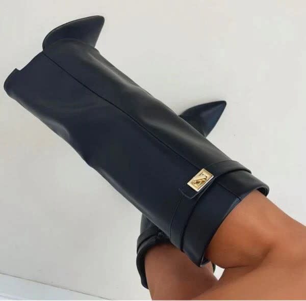 Women's Pointed Toe Knee High Boots | Everild_9