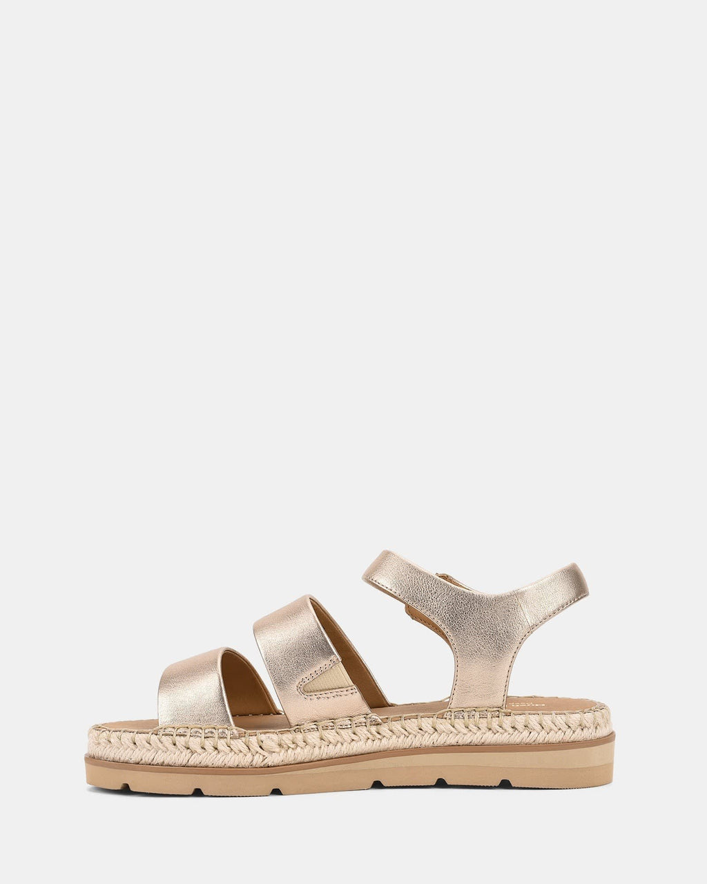 Women's Metallic Espadrille Platform Sandals | Sorcha_2