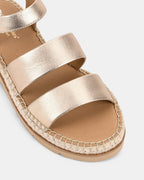 Women's Metallic Espadrille Platform Sandals | Sorcha_3
