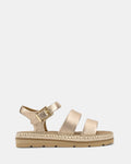 Women's Metallic Espadrille Platform Sandals | Sorcha_6