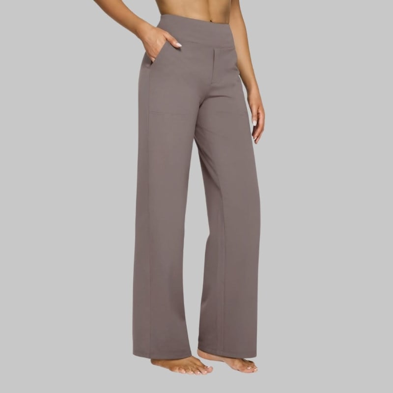 Women's High Waist Jersey Trousers | Bramleigh_1
