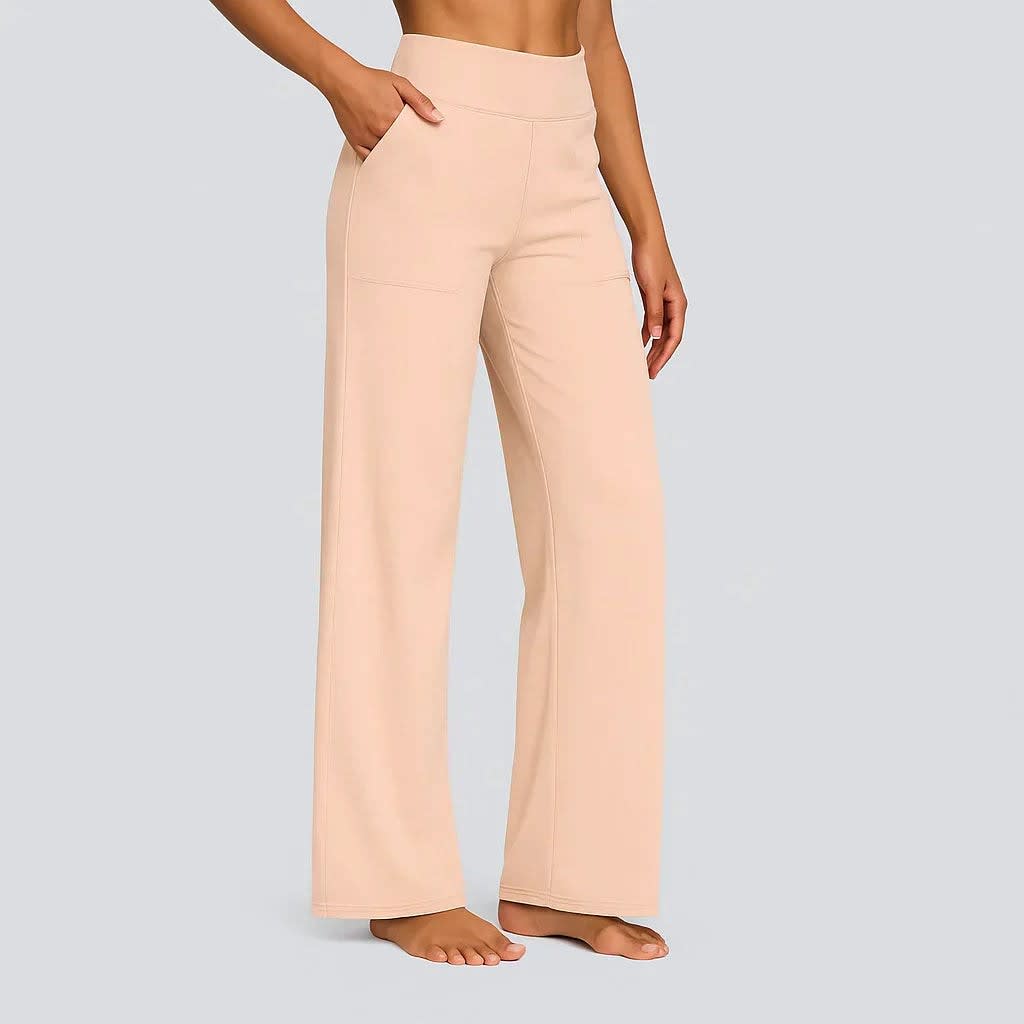 Women's High Waist Jersey Trousers | Bramleigh_14