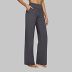Women's High Waist Jersey Trousers | Bramleigh_6