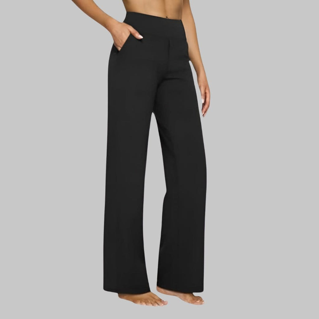 Women's High Waist Jersey Trousers | Bramleigh_9
