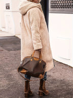 Women's Reversible Quilted Longline Coat | Thornleigh_5