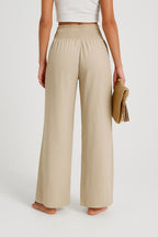 Women's High Waist Wide Leg Pants | Ashcombe_2