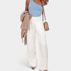 Women's High Waist Wide Leg Pants | Ashcombe_5