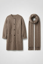 Women's Oversized Knit Cardigan Coat | Faye_5