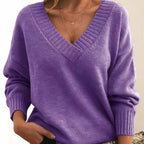 Women's Pleated V-Neck Top | Greer_11