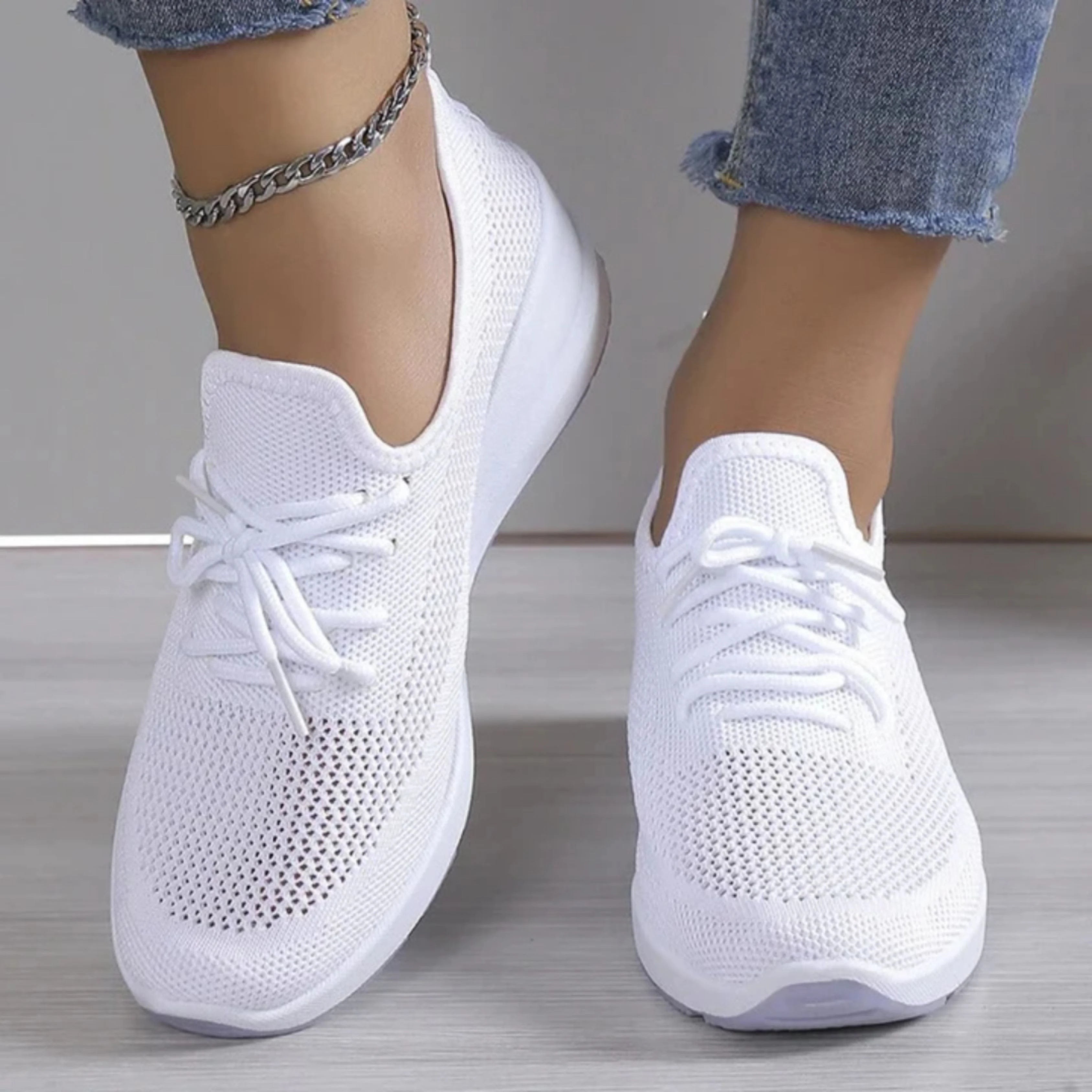 Women's Arch Support Wedge Sneakers | Eliza_2