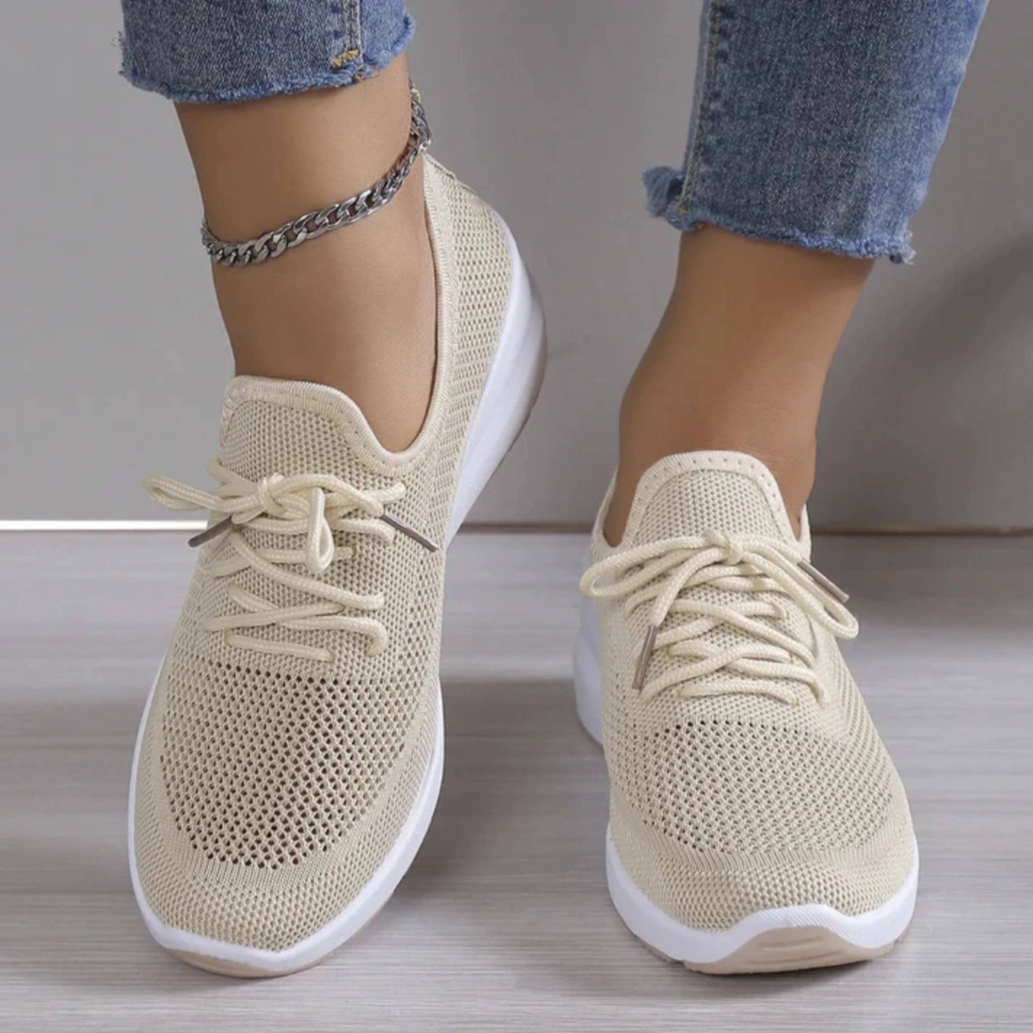 Women's Arch Support Wedge Sneakers | Eliza_3