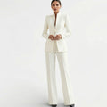 Women's Tailored Single Button Pant Suit | Heathcote_1
