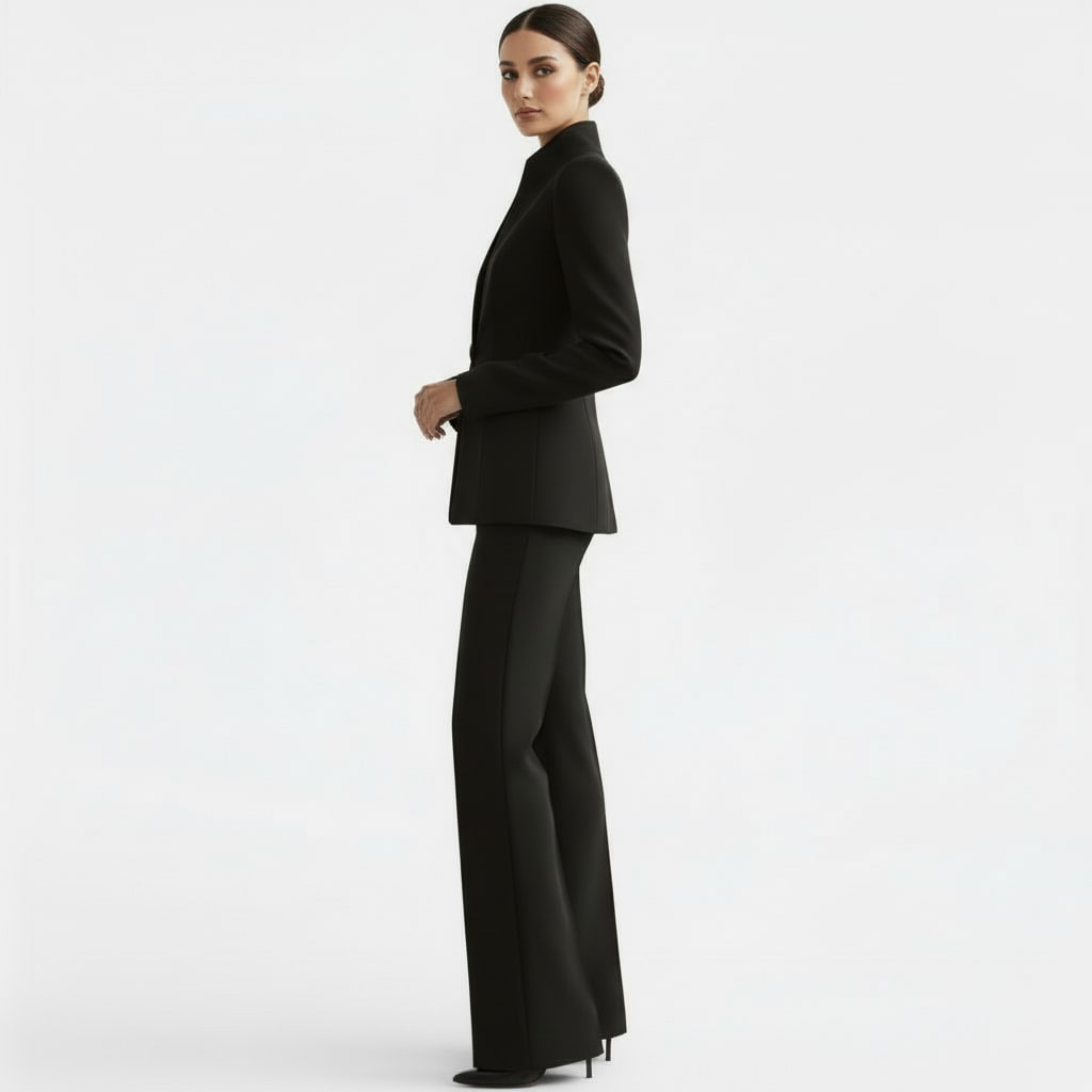 Women's Tailored Single Button Pant Suit | Heathcote_10