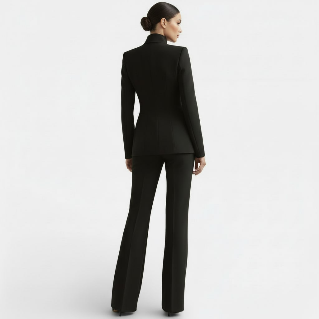 Women's Tailored Single Button Pant Suit | Heathcote_11