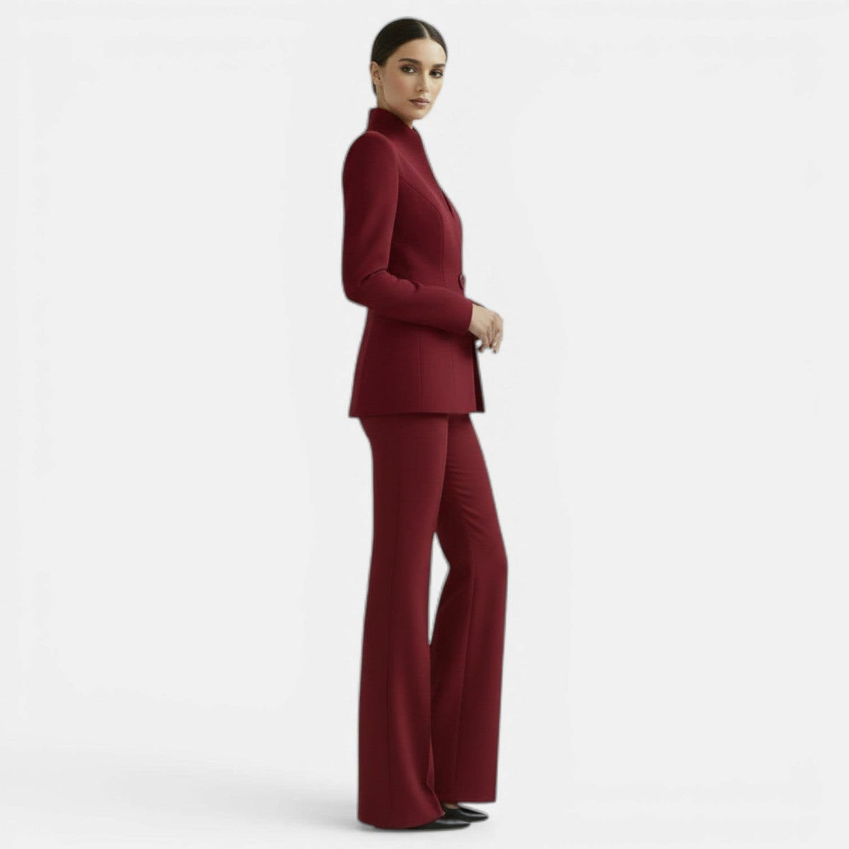 Women's Tailored Single Button Pant Suit | Heathcote_14