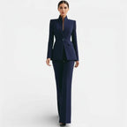 Women's Tailored Single Button Pant Suit | Heathcote_5