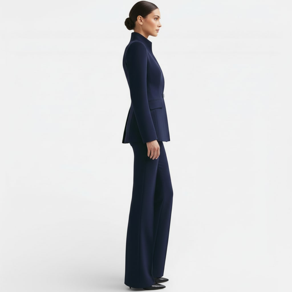 Women's Tailored Single Button Pant Suit | Heathcote_6