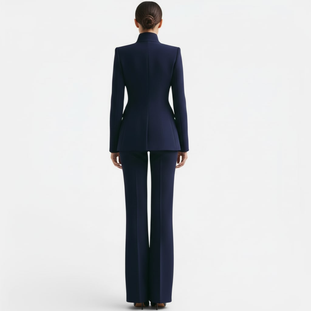 Women's Tailored Single Button Pant Suit | Heathcote_7