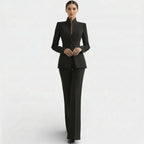 Women's Tailored Single Button Pant Suit | Heathcote_9