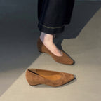 Women's Suede Wedge Pumps | Kelmscott_1