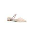 Women's Pointed Toe Block Heel Mules | Jonquil_4