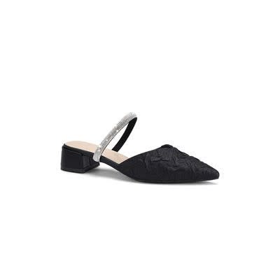Women's Pointed Toe Block Heel Mules | Jonquil_6