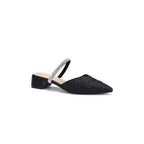 Women's Pointed Toe Block Heel Mules | Jonquil_6