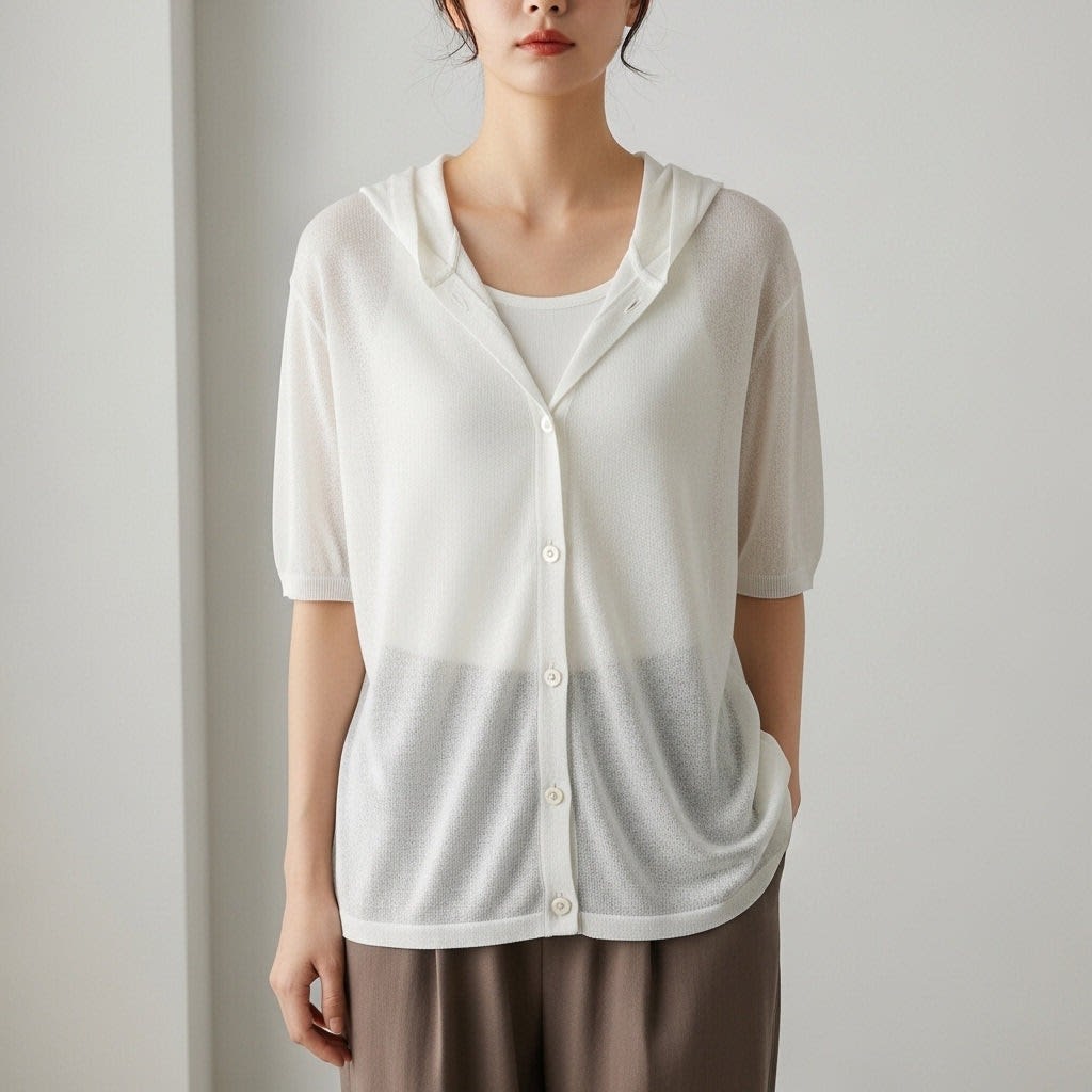 Women's Hooded Knit Cardigan | Marlbrook_2