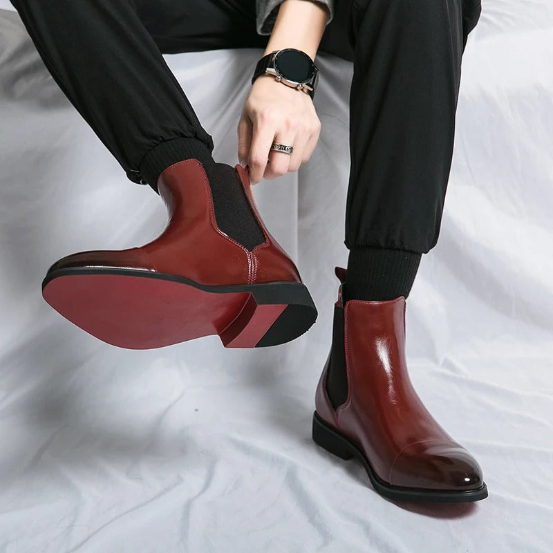 Annibale Leather Chelsea Boots