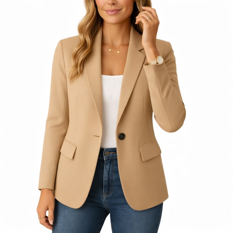 Women's Single Button Tailored Blazer | Standish_1