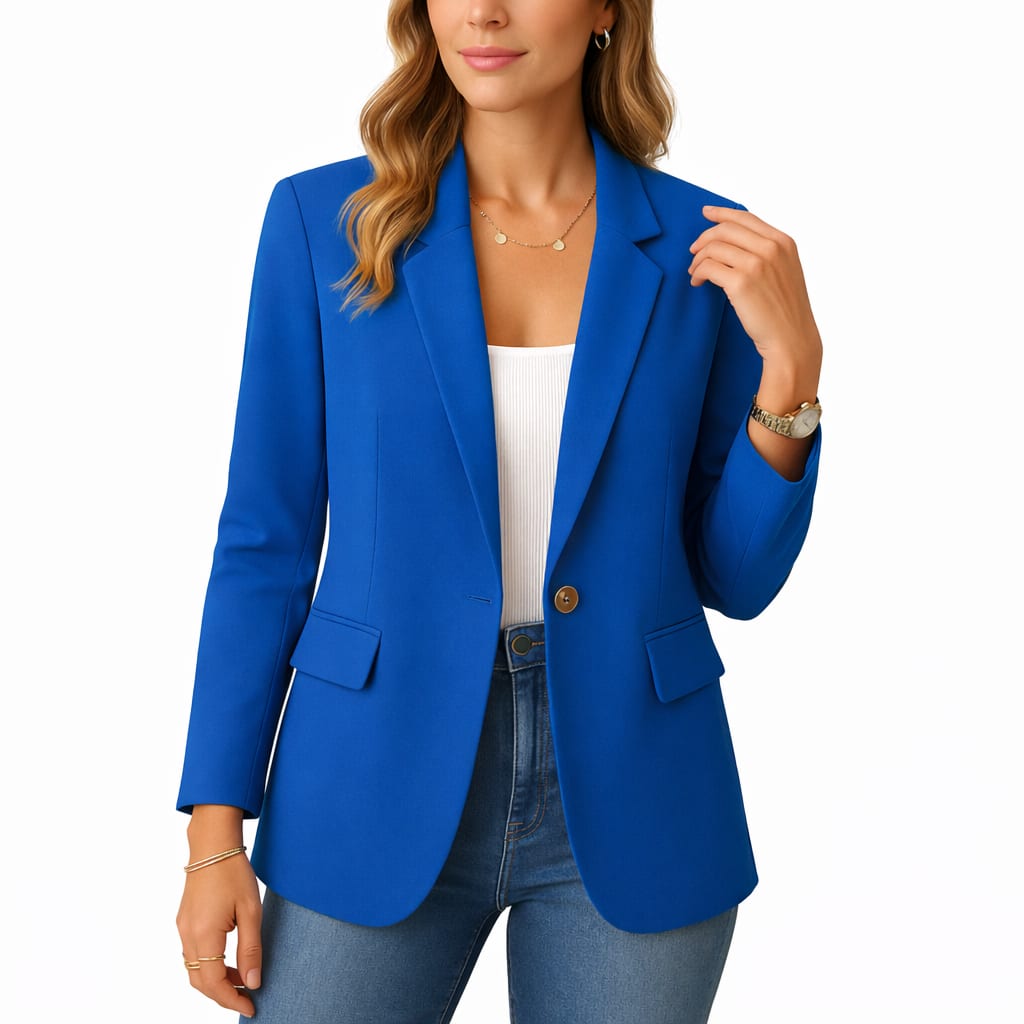 Women's Single Button Tailored Blazer | Standish_3