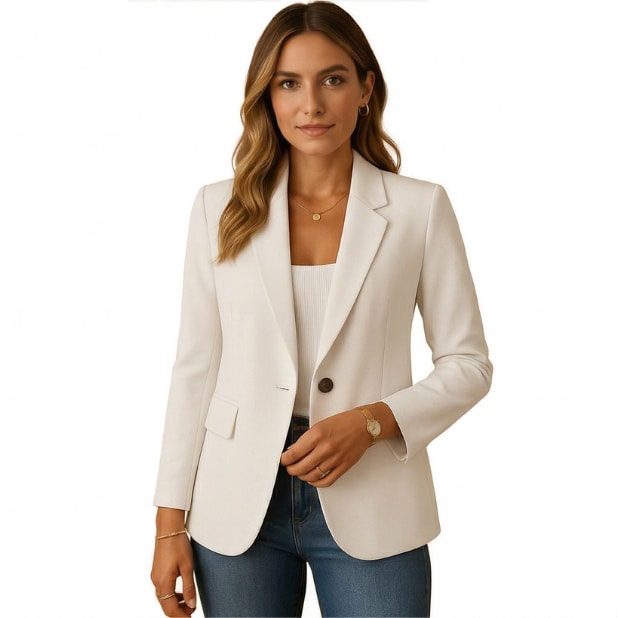 Women's Single Button Tailored Blazer | Standish_5