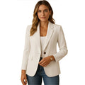 Women's Single Button Tailored Blazer | Standish_5