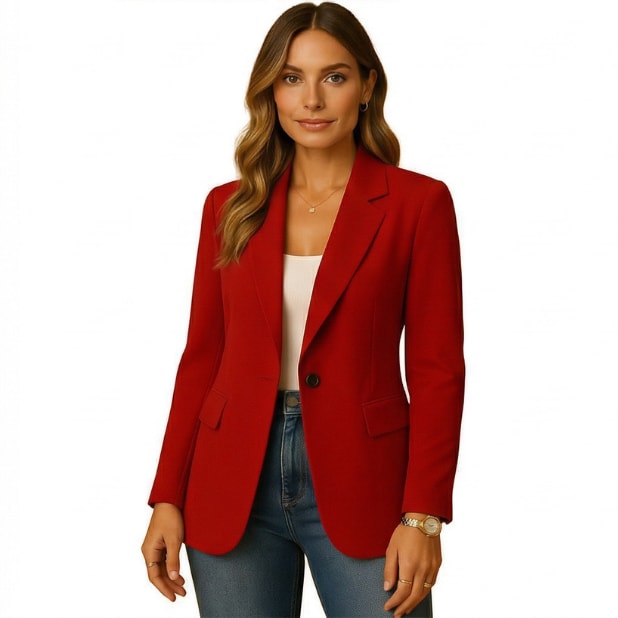 Women's Single Button Tailored Blazer | Standish_7