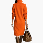 Women's Oversized Knit Sweater Dress | Aveline_2