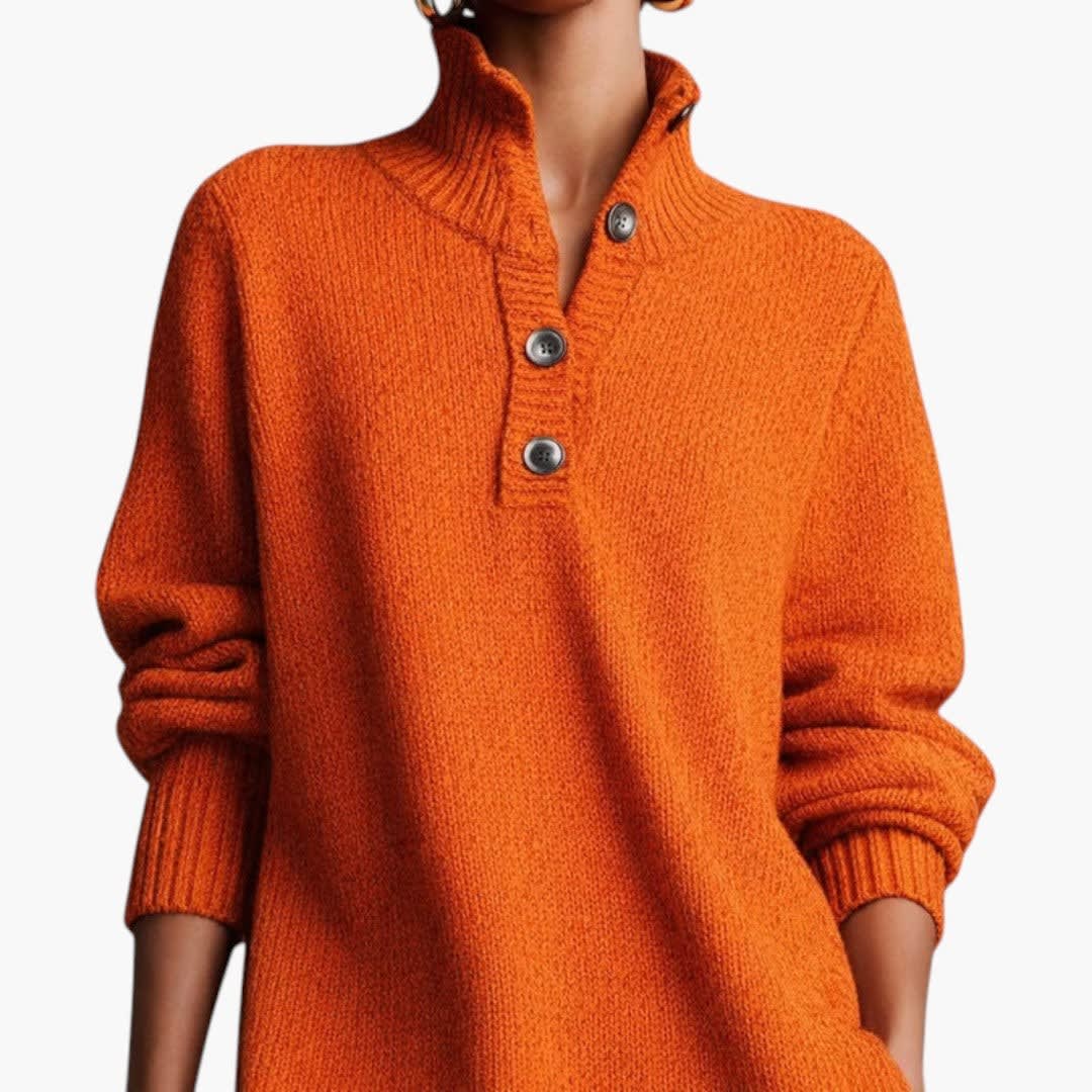 Women's Oversized Knit Sweater Dress | Aveline_3