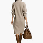 Women's Oversized Knit Sweater Dress | Aveline_7