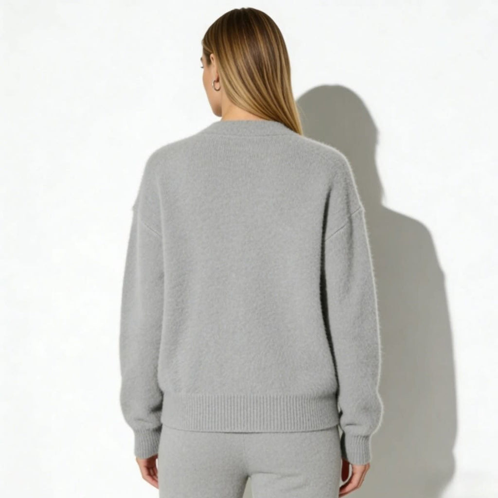 Women's Oversized Mohair Blend Cardigan | Marlowe_18