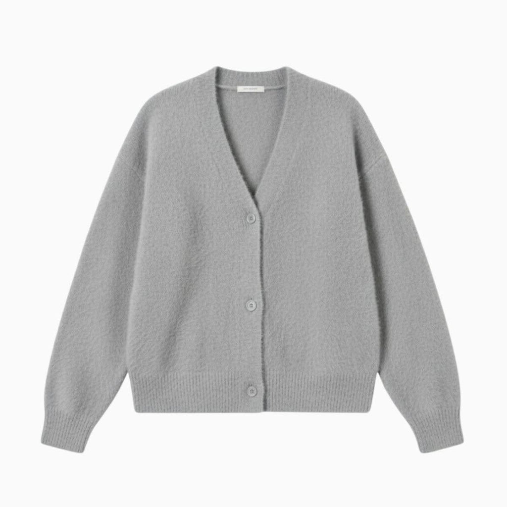 Women's Oversized Mohair Blend Cardigan | Marlowe_19