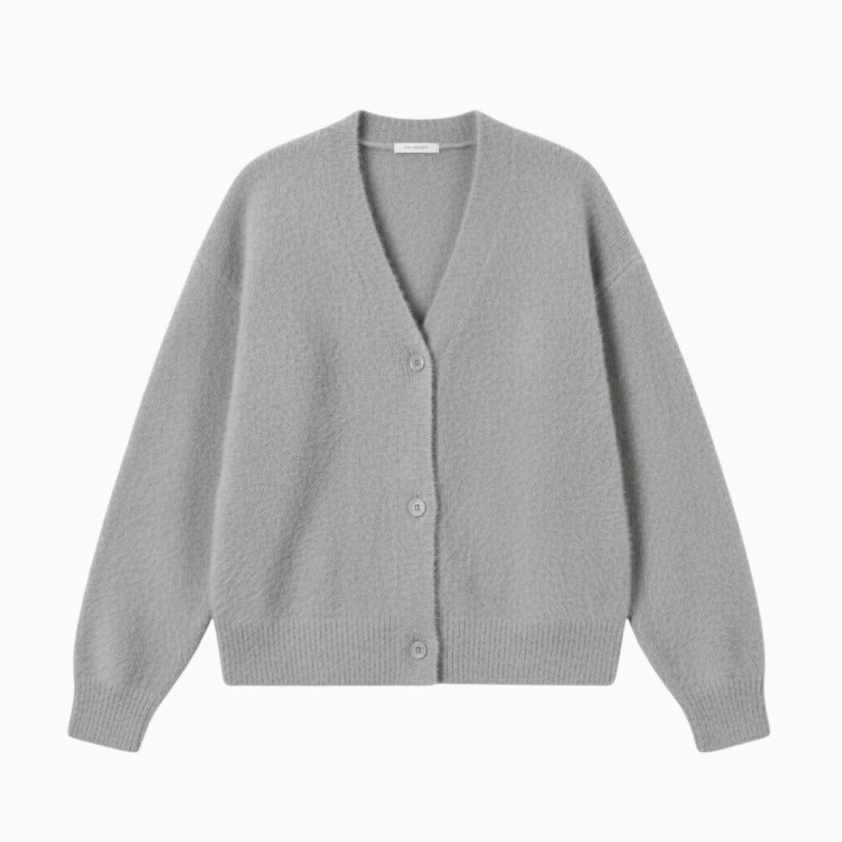 Women's Oversized Mohair Blend Cardigan | Marlowe_19